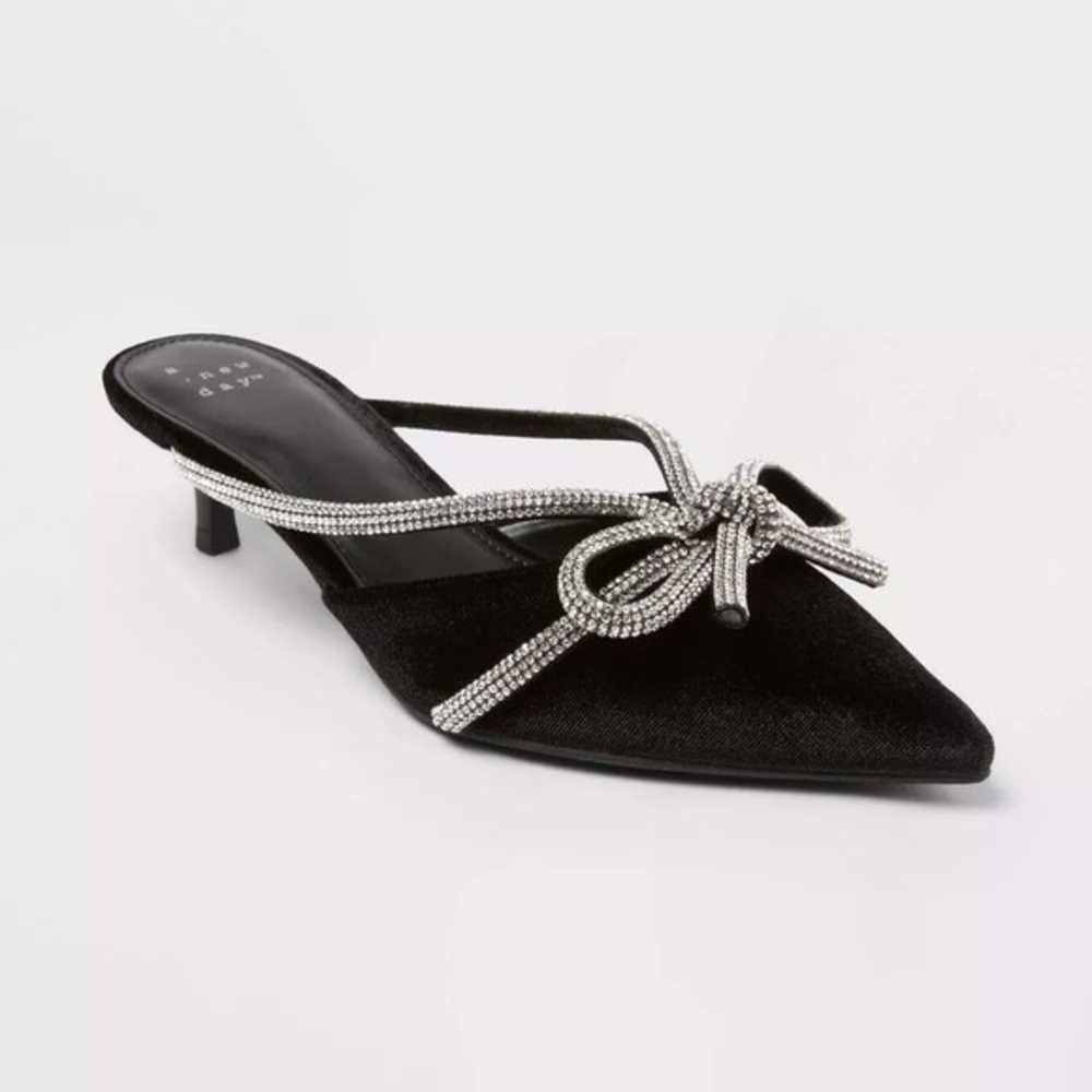 Women's‎ Gwen Heels by A New Day Black Size 11 New With Tags